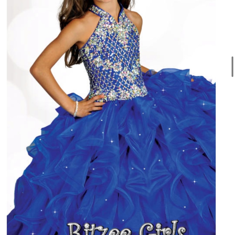 Ritzee girls pageant dress